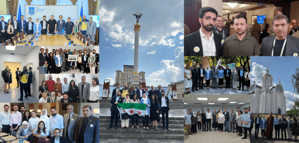 Members of Syrian civil society engage high level officials, including President Volodymyr Zelensky, as well as key Ukrainian stakeholders, in Kyiv, to commemorate the 10th Anniversary of the Chemical Weapon attacks on Ghouta.
