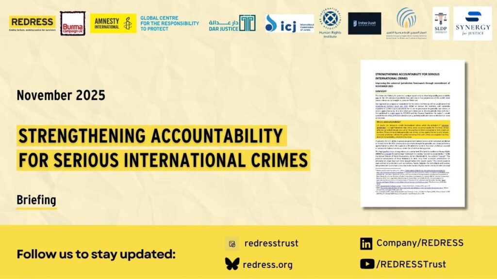 Strengthening Accountability For Serious International Crimes